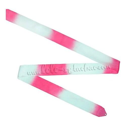 Two color Rhythmic Gymnastics Ribbon