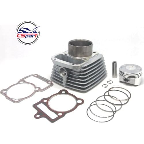 67mm Cylinder Piston Ring Gasket Kit Air 250CC Zongshen Shineray Bashan Taotao ATV Dirt Bike Pit Bike ATV Quad