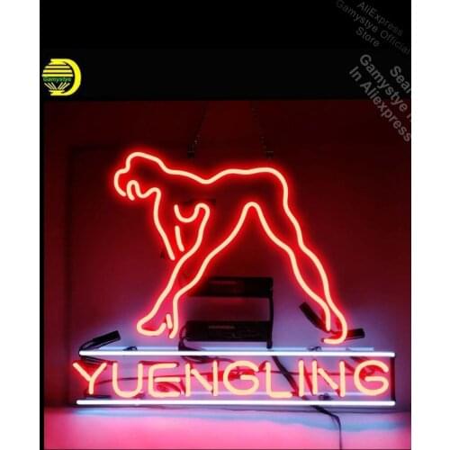 Neon Sign for Yuengling Live Nudes Girl Neon Tube vintage Bright sign Pabs Neon Sign Outdoor Wall Light neon lights for rooms