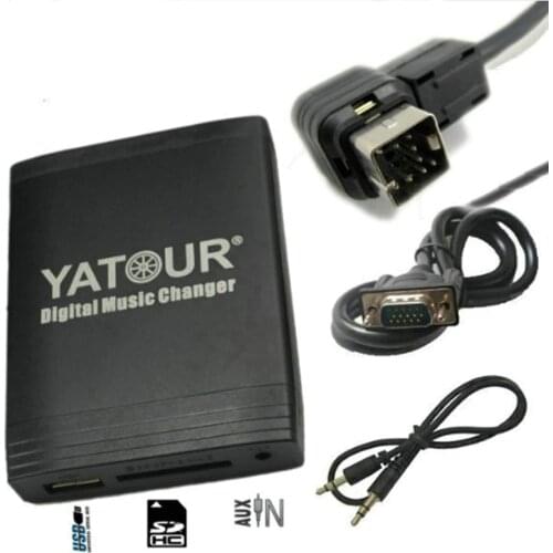 New!Yatour CLR USB Car Stereo adapter radio interface (SD AUX MP3 changer) fits Suzuki Su-baru audio media player emulator