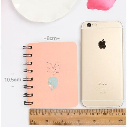 DL Y001 trumpet portable coil notebook portable mini Korean creative student notebook Stationery for office supplies students