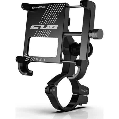GUB PLUS 11 Rotatable Bicycle Phone Holder For 3.5-6.8 inch Smartphone Adjustable For MTB Road Bike Motorcycle Electric Bicycle