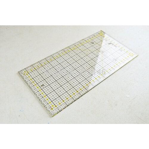 MADE IN TAIWAN Handmade Cloth Tools Patchwork Sewing Feet Tailor-foot Put Yardstick Cuting Cutting Quilting Rulers QR-1530 30*15