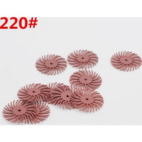 Dentist Lab Composite Spiral Finishing Polishing Disc Wheel & Dental Clinic Polishing Shank Mandrel 2.35mm