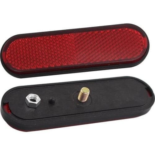 Universal Red Reflector Reflective Strips Sticker Decal Motorcycle ATV Dirt Bike Car Trailer Electrical Motorbike Scooter Cafe