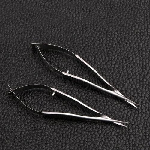 Venus ophthalmic corneal scissors cut fine iris scissors 8.5cm stitches small shear cut corner cut eyelid
