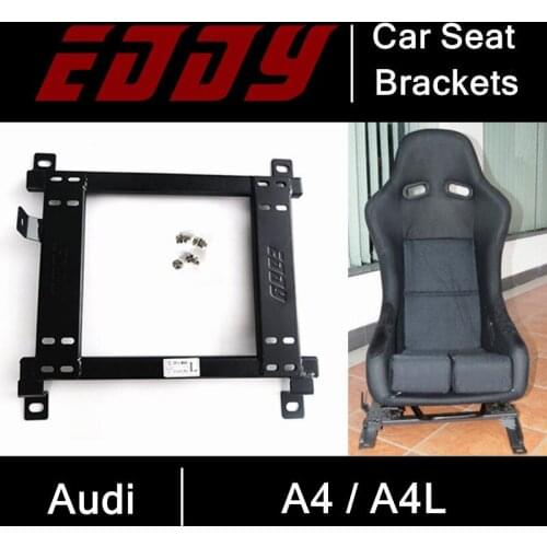 EDDY High Strength Car Seat Base for Audi A4 Auto Parts Iron Stainless Car Seat Mounting Brackets