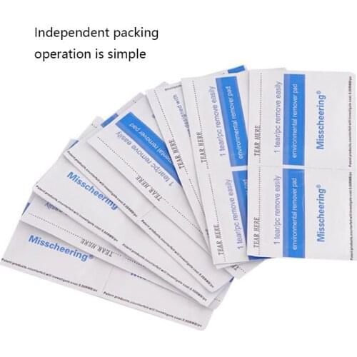 50pcs UV Soak Off Gel Polish Remover Pads Wet Paper Eco-friendly Nail Art Tools UV Gel Remover Manicure Nail Art Tool