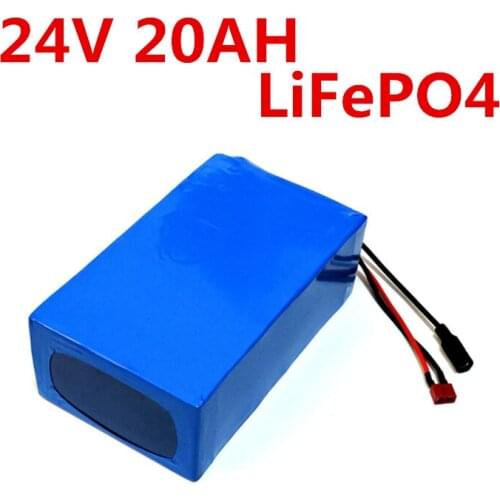 24v 20Ah lifepo4 battery pack for 24v scooter 500w electric bike battery pack accu 20A BMS wheelchair electric bicycle
