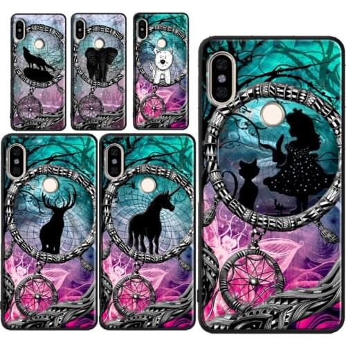 Elephant Westie Wolf Dream Catcher Cover For Xiaomi Redmi Note 10 Pro Note 9 Pro 8 7 9S 8T Phone Case For Redmi 9T 9A 9C K40