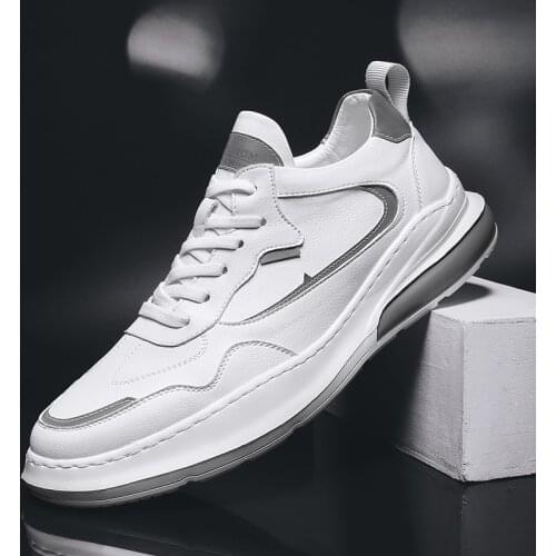 VastWave Microfiber Welt Stitching Man Casual Shoes Mens Sneakers Luxury Quality Male Leisure Shoes Fashion Flat Canvas shoe