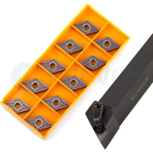MDJNR2020K15 MDJNR2525M15 CNC External Turning Tool Holder +10Pcs DNMG 1504 1506 Lathe Carbide blade Tools High Quality durable