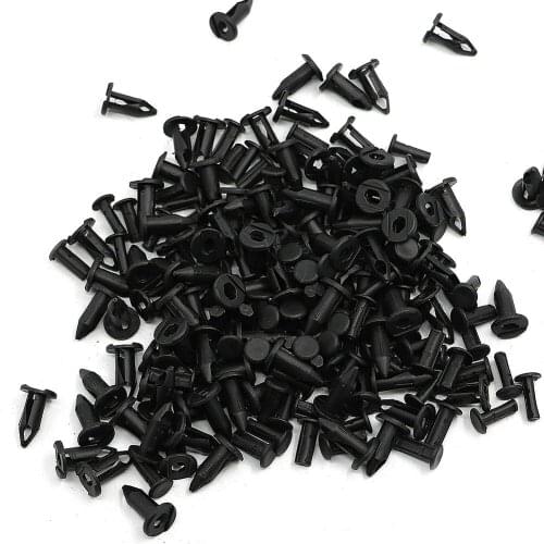 Motor 8mm Rivet Fairing Body Trim Panel Fastener Screw Clips For Polaris Sportsman 550 850 XP Rangers Rzr Replaces 7661855 Black