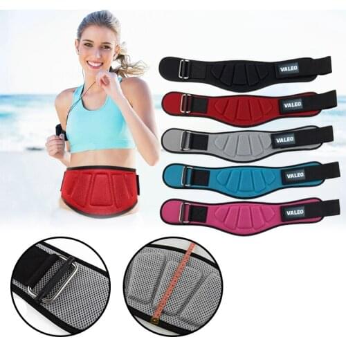 Lumbar Waist Support Belt Adjustable Comfortable Back Braces for Sport Training Workout M2