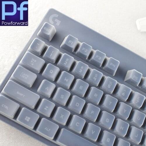 Silicone keyboard protector skin desktop keyboard anti dust cover For Logitech G Pro Mechanical Gaming Keyboard