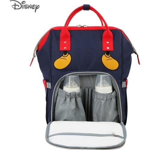 Disney Diaper Bag Mommy Backpack Large Capacity Mummy Maternity Nappy Bag Stroller Bag Large Capacity Multifunctional Baby Bags