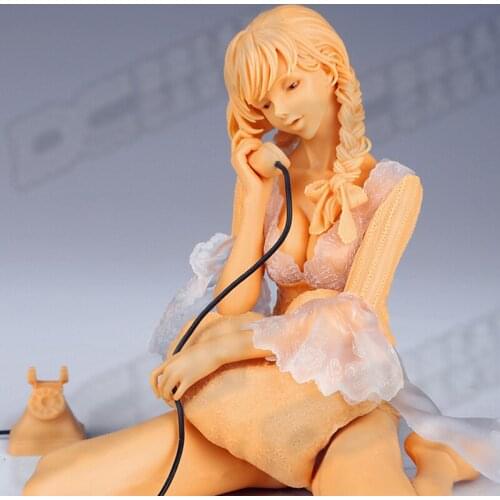 WF2018S Original Characters Chilmiru New Work Call Me Unpainted Resin Figure Unassambled GK White Model Kit