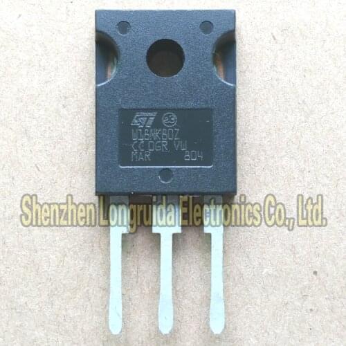 10PCS W18NK80Z STW18NK80Z TO-247 MOSFET TRANSISTOR 18A 800V