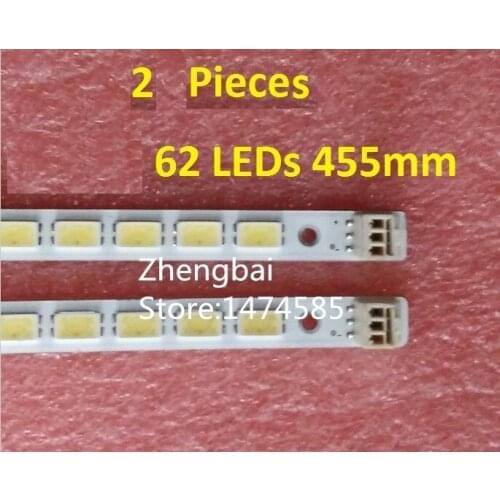 2 Piece/lot for sony KDL-40EX520 LED backlight bar LJ64-02826A STS400A42_62LED_REV.1 62 LEDs 455mm