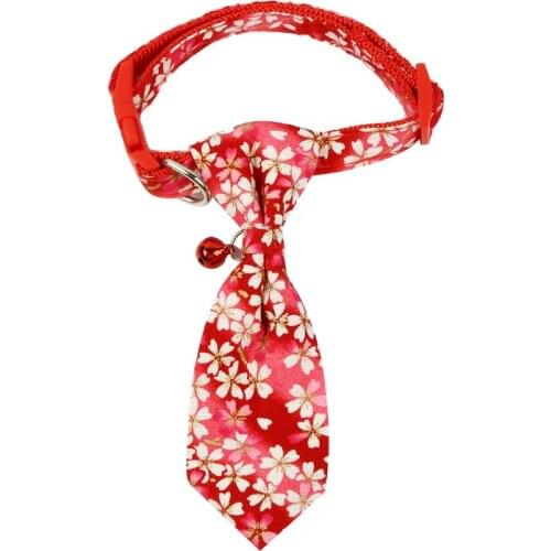 240 Pcs/lot Pet Simple and Fashion Decorative Costume for Dogs Cats Puppy Fashion Collar Tie with Flower Patterns