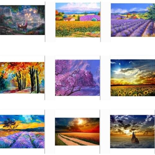 Diamond painting full drill, landscape, diy ,5d, diamond embroidery animal,wonderland,diamond mosaic painting NEW