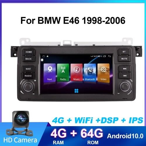 Android 10.0 For BMW E46 Car Radio DVD Multimedia Video Player Navigation GPS Car stereo 9 Inch touch screen