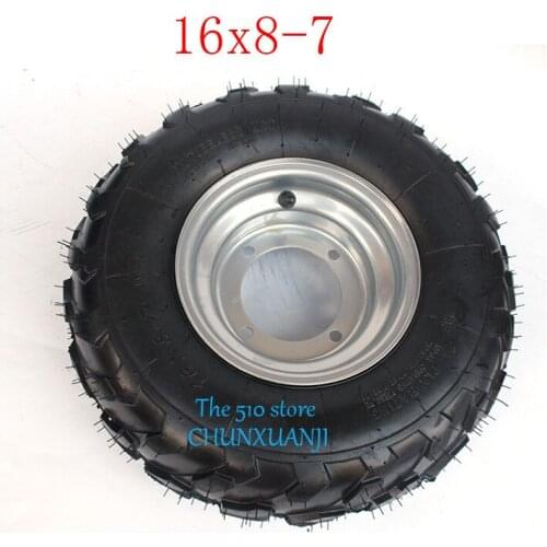 High quality GO KART KARTING ATV UTV Buggy 16X8-7 Inch Wheel Tubeless Tyre Tire Go Kart Knobby