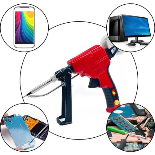 80W Electric Soldering Gun Automatic Soldering Grab Set Constant Temperature Electric Iron 220V/110V Welding Solder Tools EU US