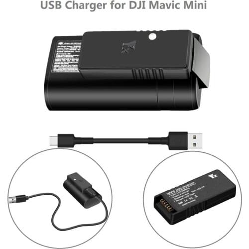 For Mavic Mini Fast Charger USB Battery Charging Hub For DJI Mavic Mini Drone Drone Accessories With Charging Cable Type C