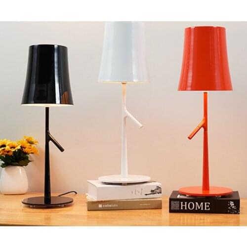 Italy Foscarini Birdie Series INS Girl Table Lamp for Living Room Decoration E27 Lamp Bedroom Bedside Lights LED Bird Table Lamp