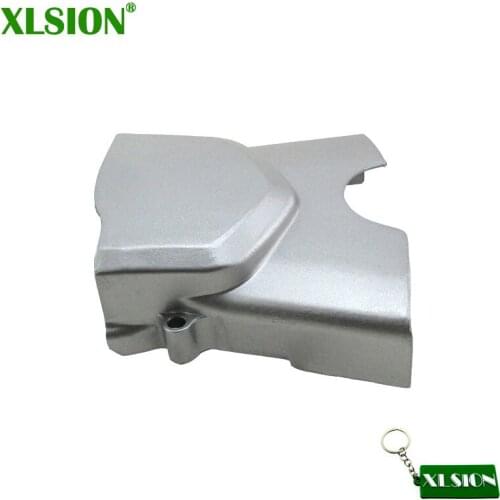 XLSION Left Engine Sprocket Cover For 50cc 70cc 90cc 110cc 125cc Dirt Bike ATV Go Kart