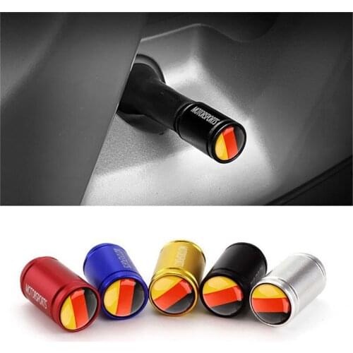 Frosted Surface Car Moto Bike Tyre Valve Stems Cap For Honda Spirior Civic Accord City CRV Tire Air Dustproof Wheel Caps Germany