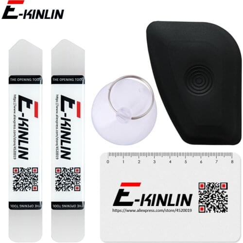 Mobile Phone Screen Metal Shovel Blade Sucker Suction Cup Plastic Spudger Pry Crowbar Card For iPhone HuaWei XiaoMi Opening Tool