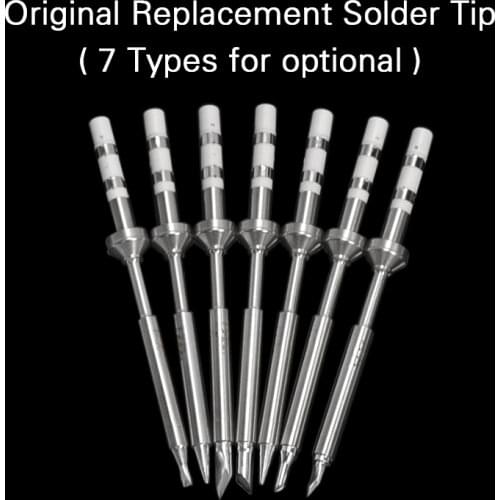 Original Headd Replacement Solder Tip For TS100 Smart Digital LCD Electric Soldering Iron TS-B2 TS-BC2 TS-C4 TS-D24 7 Kinds Tips