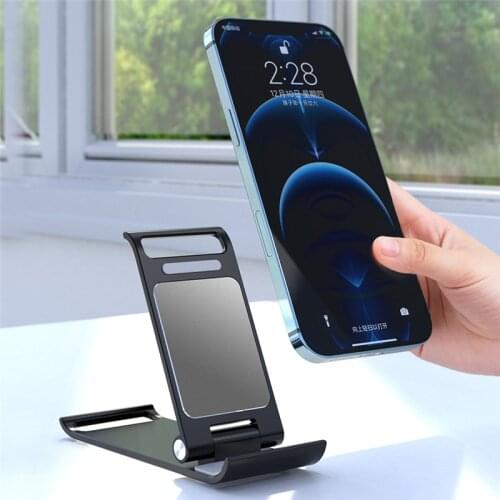 Desktop Phone Holder Stand Moblie Phone Support For iPhone Xiaomi Samsung Huawei Tablet Desk Holder Cell Phone Holder Stand