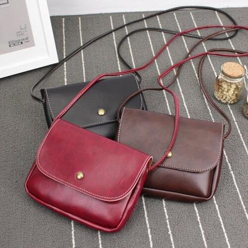 Newhotstacy Bag 03212021 Womens small square bag mini mobile phone bag soft single Shoulder bag cross body bag