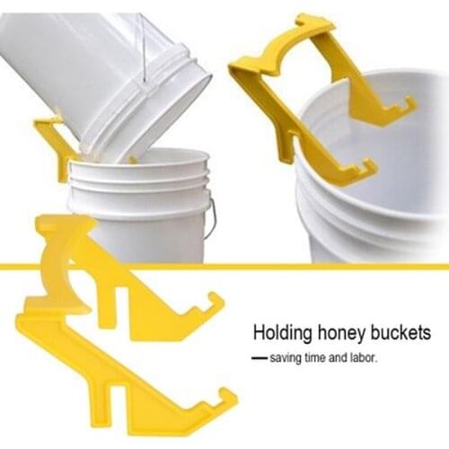 Beekeeping Honey Gallon Bucket Holder Plastic Bracket Rack Frame Grip Lift Bees Tools Equipment Supplies
