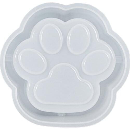 Crystal Epoxy Resin Mold Cat Claw Ashtray Casting Silicone Mould DIY Crafts Tool AXYD