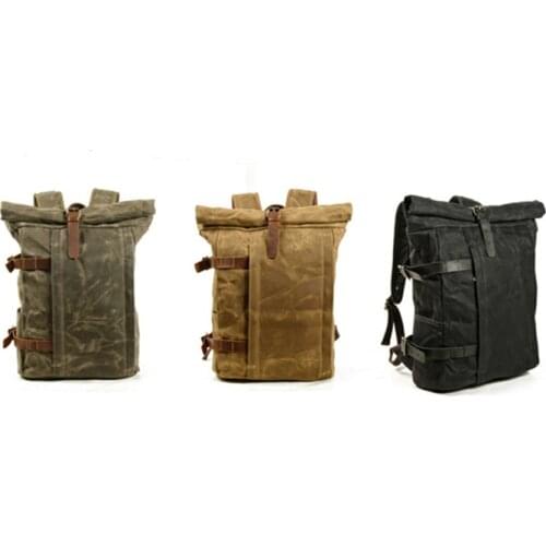 Outdoor Leisure Backpack Trend Fashion College Student Computer Bag Motorcycle Bag Men Backpack Female Tide Mountaineering Bag