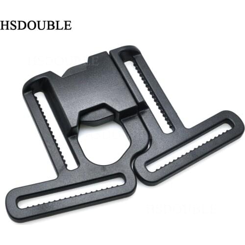 2" Woven Tape Sewing Side Release Buckle Plastic for Backpack Straps Outdoor sports bag