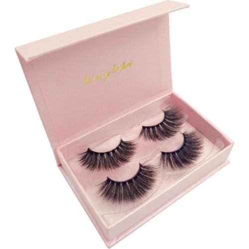 2pair 3D Mink Lashes natural handmade volume soft lashes long eyelash extension real mink LashesMakeup Cilios Maquiagem