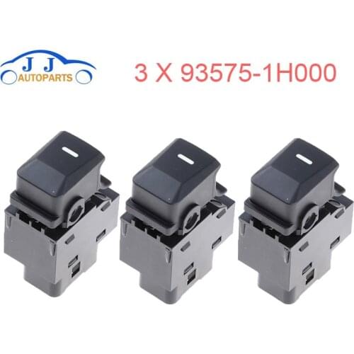 3PCS/LOT 7PINS 93575-1H000 NEW Window Lifter Switch For Kia Sportage 935751H000 369510-1000 3695101000 2011-2015