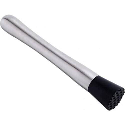 304 Ice Breaker All Stainless Steel Ice Breaker Cocktail Mixer Ice Breaker Lemon Juice Hammer 25Cm