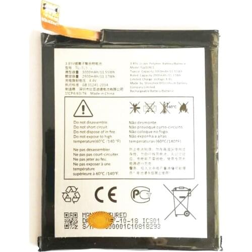 New 3000mAh Battery For Alcatel 3C 3V 5099 5099D OT-5026A OT-5026D Cell Mobile Phone Batterie Bateria