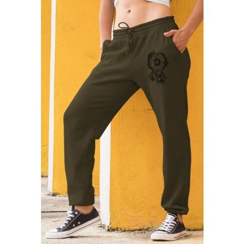 Angemiel Wear Indian Style Moon Green Women Sweatpants