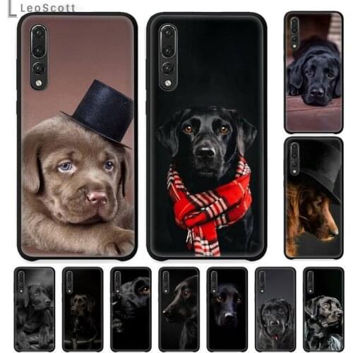 Sad Labrador Dog Phone Case For Huawei honor Mate P 9 10 20 30 40 Pro 10i 7 8 a x Lite nova 5t Soft Silicone Shell Cover Funda