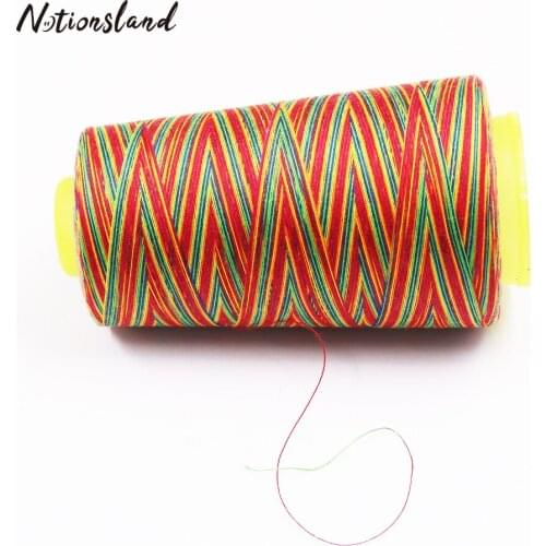 3000 Yard Color Sewing Thread 40/2 Polyester Thread for Sewing Quilting Overlock for Sewing Machine and Hand Repair Supplies