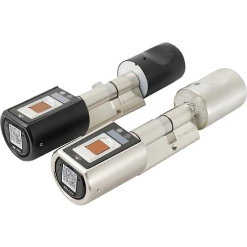 WeLock L6SRB Biometric Fingerprint Door Lock Bluetooth Cylinder Keyless Smart Lock App Electronic Digital Door Lock /3 remotes