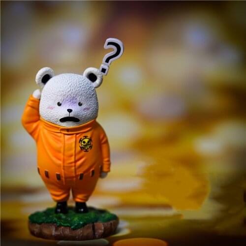 8CM One piece Bepo Action Figure PVC Collection Model toys for christmas gift