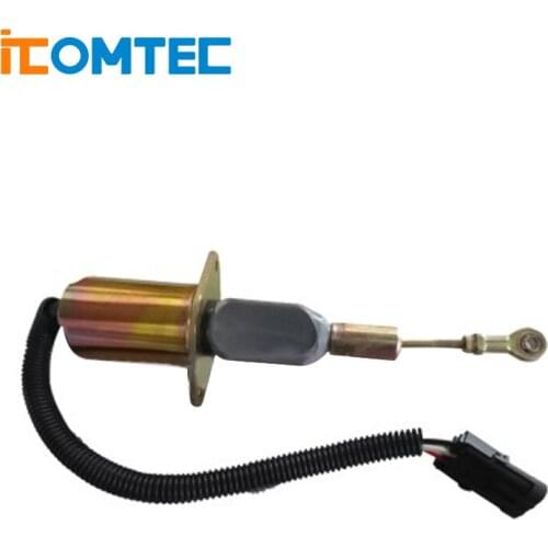 Shutdown Solenoid Valve 3932545 for SA-4639-12 12V DC for Diesel Engine free shipping